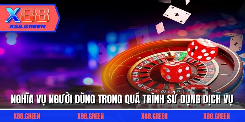 Nghĩa vụ người dùng trong quá trình sử dụng dịch vụ